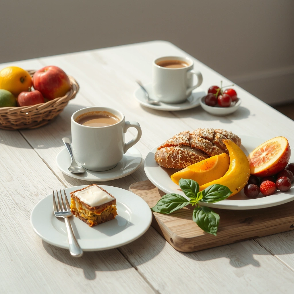 Regionales Frühstück in Baden